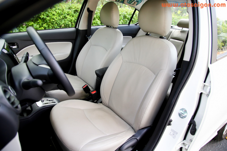Đánh giá Mitsubishi Attrage: cực kì thực dụng Đánh giá Mitsubishi Attrage: cực kì thực dụng