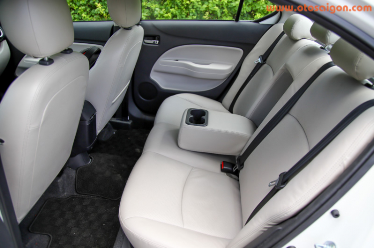 Đánh giá Mitsubishi Attrage: cực kì thực dụng Đánh giá Mitsubishi Attrage: cực kì thực dụng
