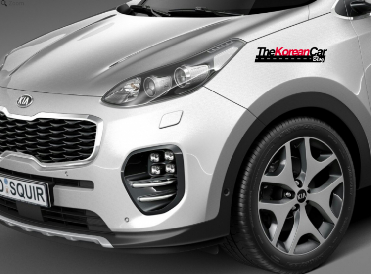 Kia Sportage 2016 bất ngờ lộ diện Kia Sportage 2016 bất ngờ lộ diện