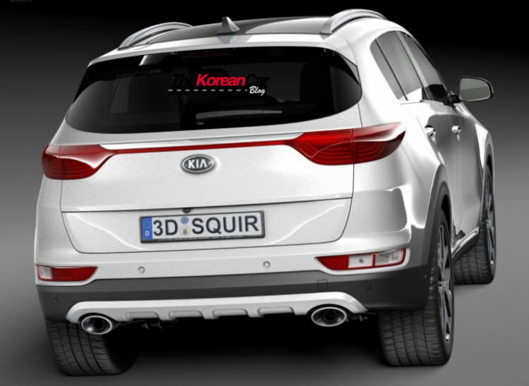 Kia Sportage 2016 bất ngờ lộ diện