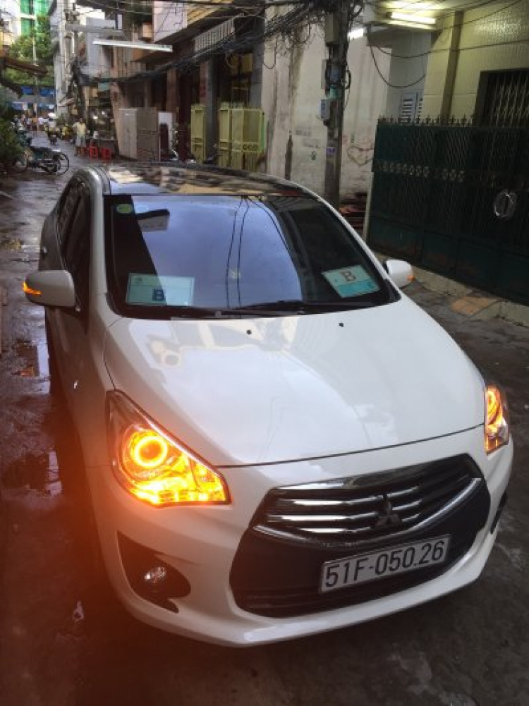 Đánh giá Mitsubishi Attrage: cực kì thực dụng Đánh giá Mitsubishi Attrage: cực kì thực dụng