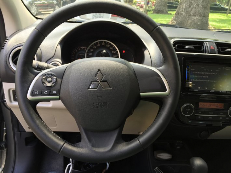 Đánh giá Mitsubishi Attrage: cực kì thực dụng Đánh giá Mitsubishi Attrage: cực kì thực dụng