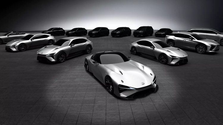 Lexus tiết lộ xe điện mới với thiết kế và công nghệ đột phá
