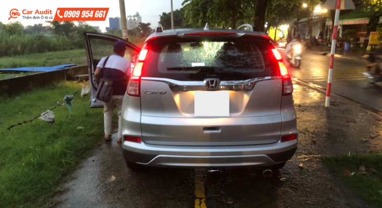 Nhật ký check xe Honda CRV 2015 - Kiểm tra báo cáo tình trạng xe qua video call cho khách ở xa