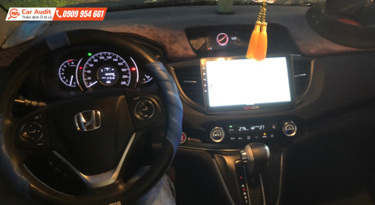 Nhật ký check xe Honda CRV 2015 - Kiểm tra báo cáo tình trạng xe qua video call cho khách ở xa