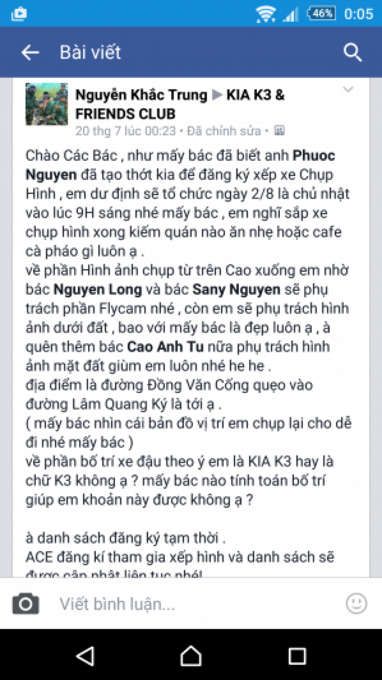 Hội tụ anh em KIA K3 & FRIENDS