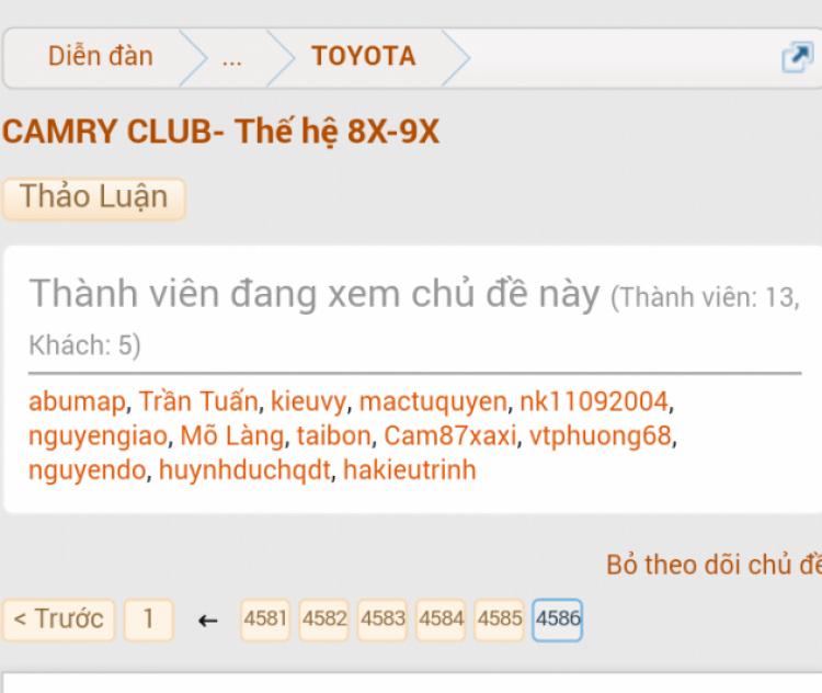 Anh em Camry 87-91 vô đây chơi Anh em Camry 87-91 vô đây chơi