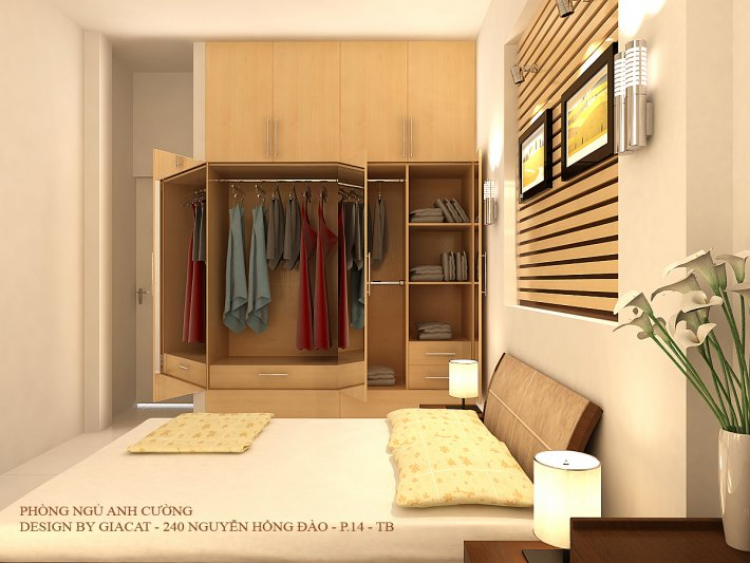 Thiết kế căn hộ nhận thô