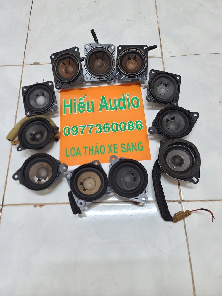 Hiếu Audio Mark : Chuyên Loa  tháo xe sang:  Độ âm thanh  - Nâng cấp âm thanh xe hơi.