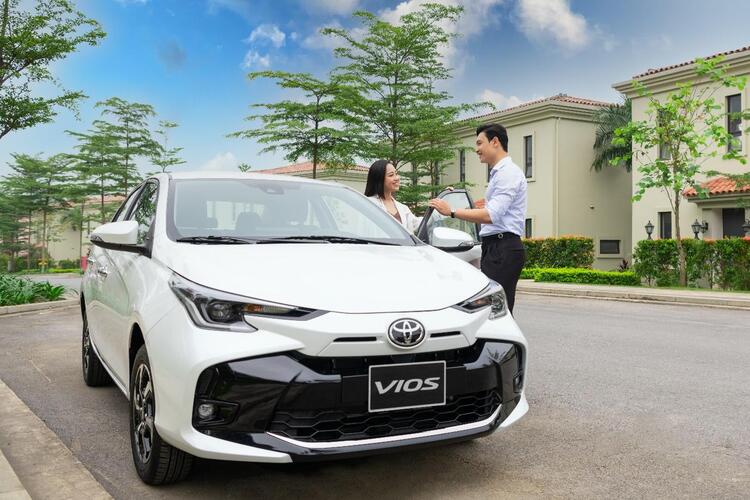 Sắm Toyota Vios du xuân với chi phí lăn bánh hấp dẫn: Không lo trước bạ, bảo hiểm