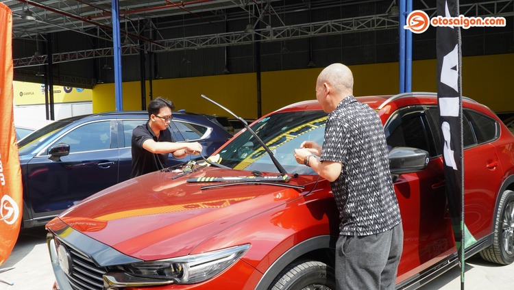 Hơn 100 thành viên và 70 xe Hội Mazda CX8 – Smile Club đã tham gia offline tìm hiểu cách âm chống ồn và âm thanh xe hơi
