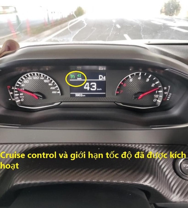 Nâng cấp ga tự động và giới hạn tốc độ cho Peugeot 2008 active