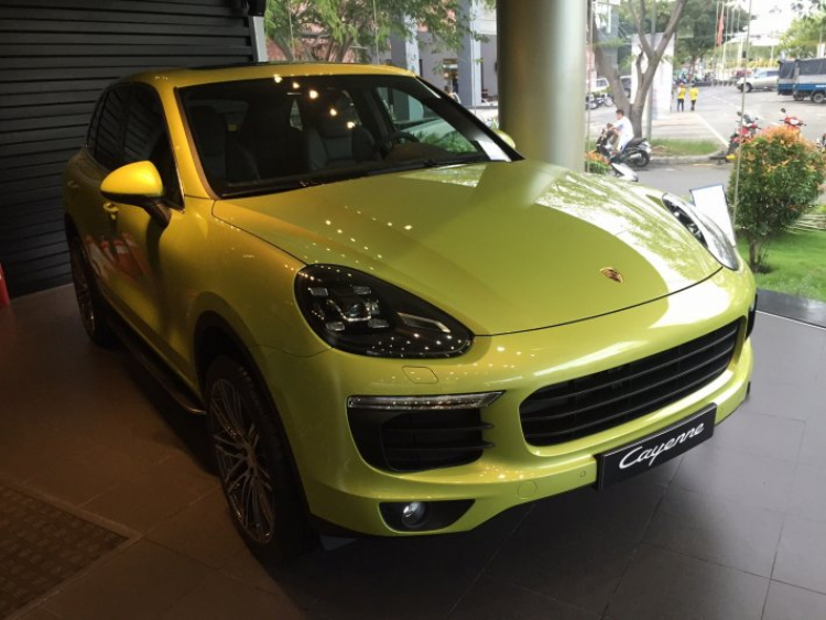 Cận cảnh Porsche Cayenne 2015 tại Việt Nam