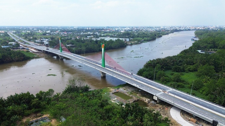 23 km đường vành đai qua trung tâm Long An thông xe