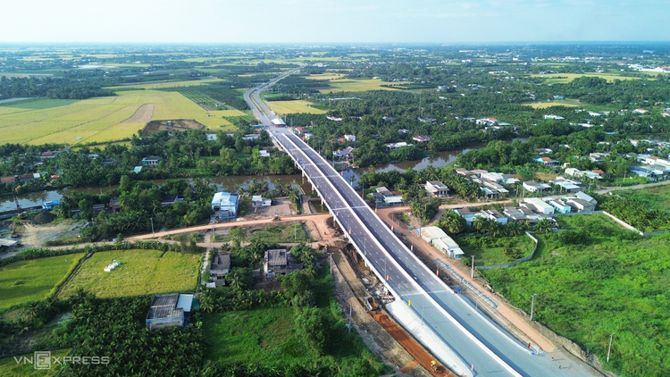 23 km đường vành đai qua trung tâm Long An thông xe