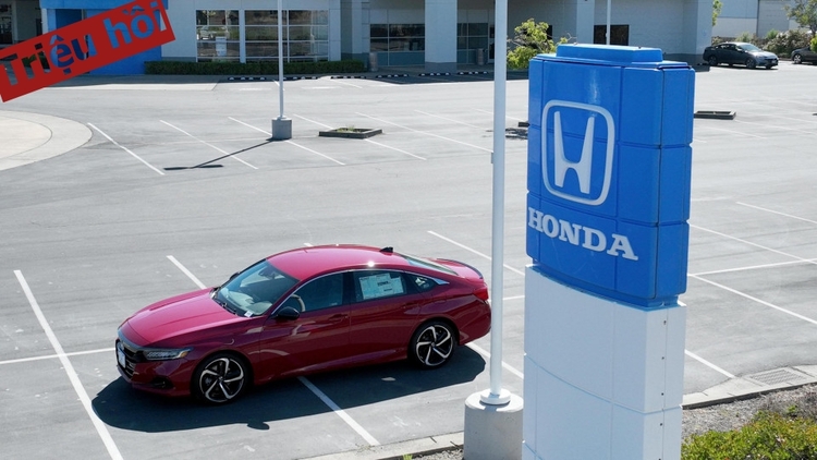 Honda triệu hồi 2,6 triệu xe tại Mỹ vì lỗi bơm nhiên liệu