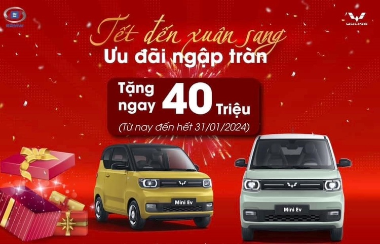 Xe điện Trung Quốc Wuling HongGuang Mini EV tiếp tục giảm giá, còn từ 199 triệu đồng