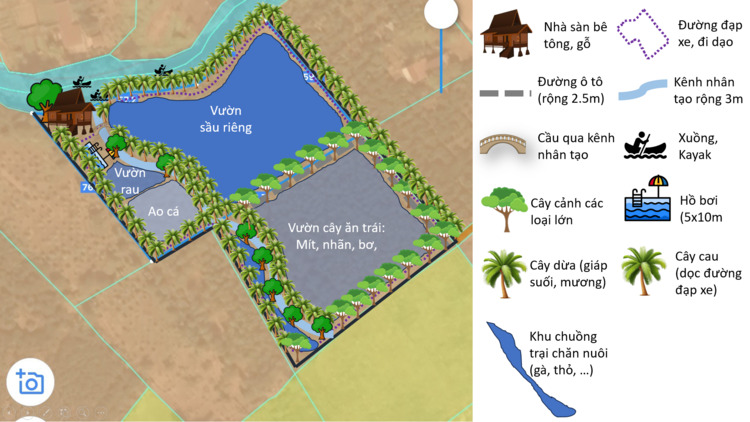 Đất giáp sông, rạch, hồ