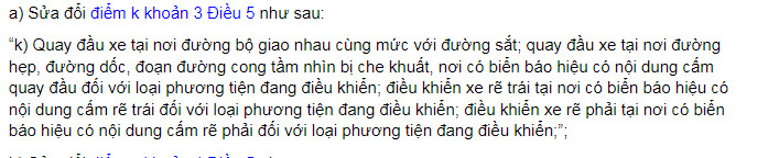 Lỗi cấm rẽ trái theo giờ ở đoạn Trần Hưng Đạo vào Nguyễn Thái Hòa, phạt bao nhiêu?