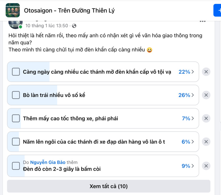 Oser nhận xét văn hóa giao thông trong năm qua: Biết sai nhưng vẫn vi phạm, đổ lỗi cho cơ sở hạ tầng