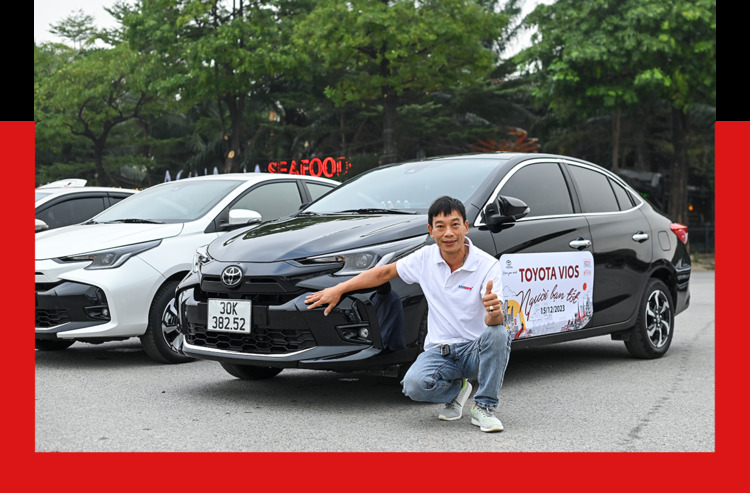 Toyota Vios 2023 bán hơn 3.000 xe trong tháng 12