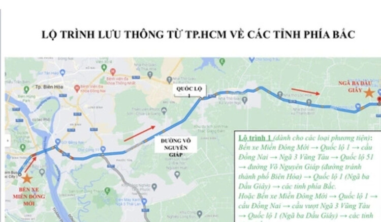 Từ TP.HCM về các tỉnh nghỉ Tết đi đường nào để tránh kẹt xe?