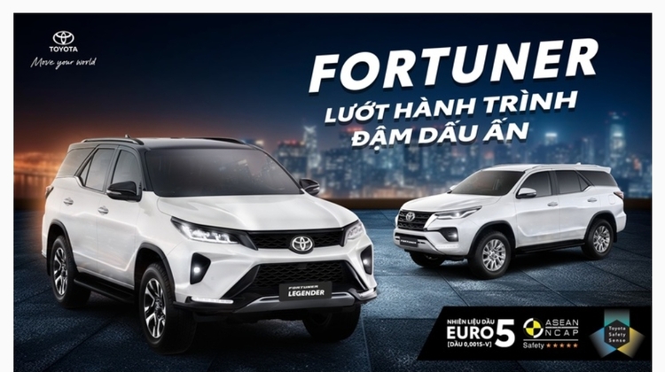 Toyota Việt Nam giới thiệu Fortuner 2024 và giảm giá loạt xe, mức cao nhất tới 120 triệu đồng