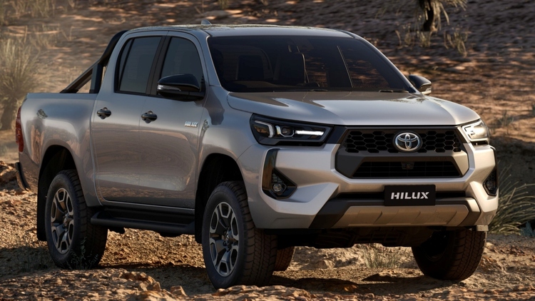 Toyota Hilux 2025 trình làng, có bản Mild-Hybrid, thách thức thực sự với Ford Ranger