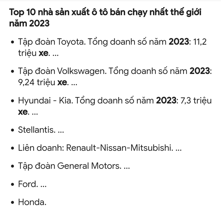 Vượt Toyota RAV4, Tesla Model Y trở thành xe bán chạy nhất thế giới năm 2023