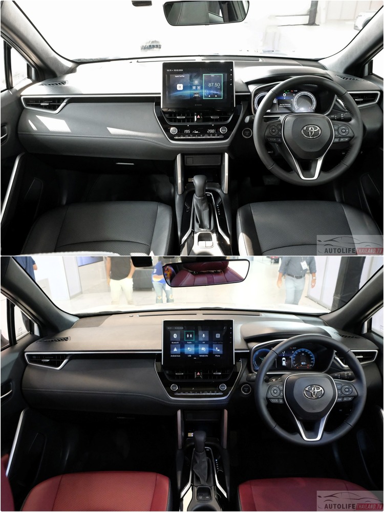 Ảnh thực tế Toyota Corolla Cross 2024 tại Thái: Nhiều bổ sung cao cấp hơn, vận hành không đổi