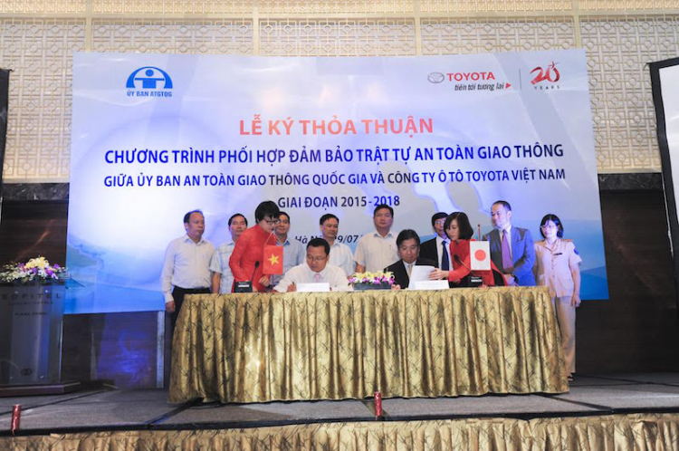 Toyota Việt Nam tham gia bảo đảm trật tự an toàn giao thông