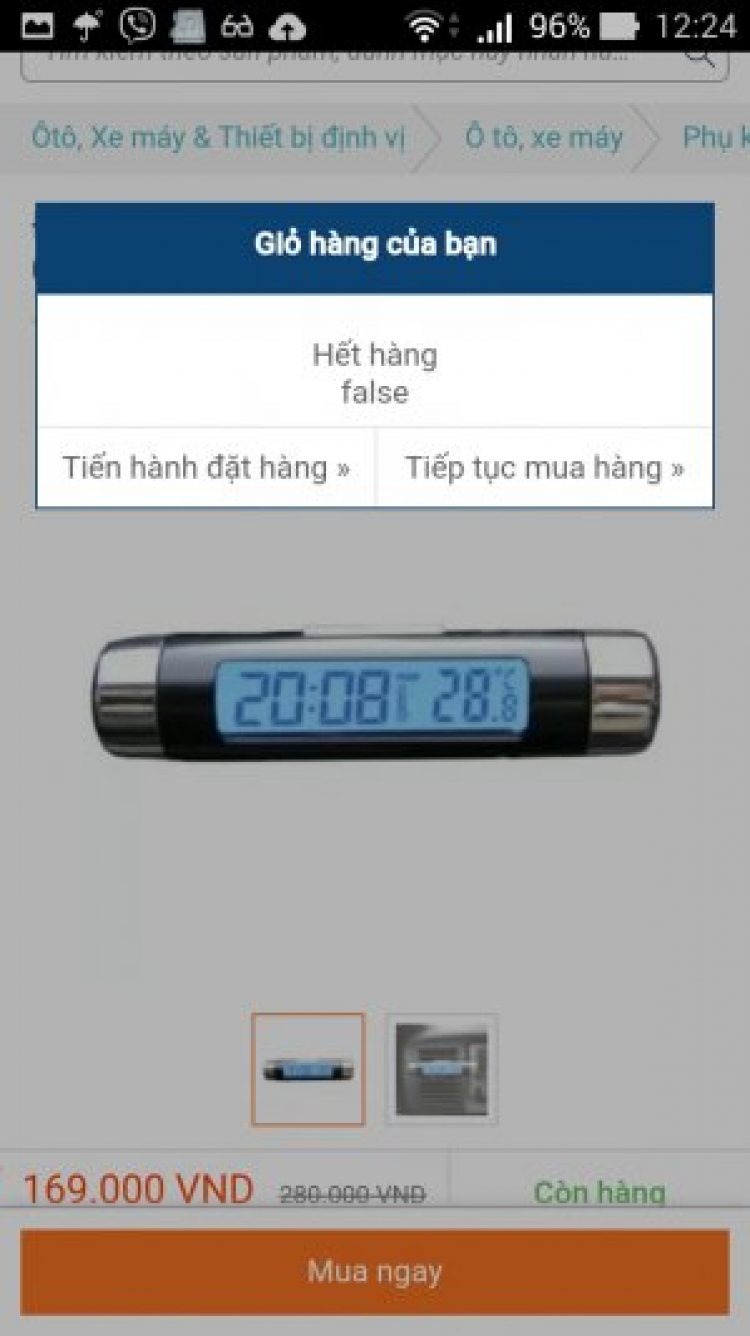 Cái đồng hồ mơ ước đã về. Cái đồng hồ mơ ước đã về.