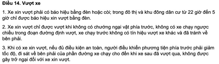 Phần lớn tài xế Việt hiểu sai luật nhường đường trên cao tốc