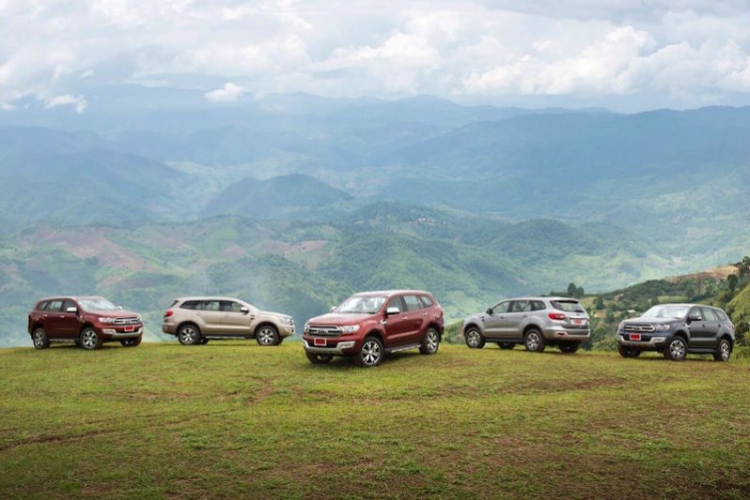Lái thử xe Ford Everest 2016 sắp về Việt Nam