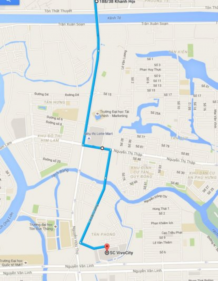 Nguyễn Văn Linh cấm rẽ trái đoạn trước ngã tư vào Vivo city Nguyễn Văn Linh cấm rẽ trái đoạn trước ngã tư vào Vivo city