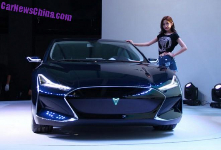 Xe Trung quốc Youxia Electric nhái Tesla Model S từ trong ra ngoài
