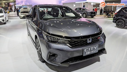 [BIMS 2024] Xem chi tiết Honda City Hybrid tại Thái Lan: Tiêu thụ chỉ 2,4 L/100km, giá từ 571 triệu đồng