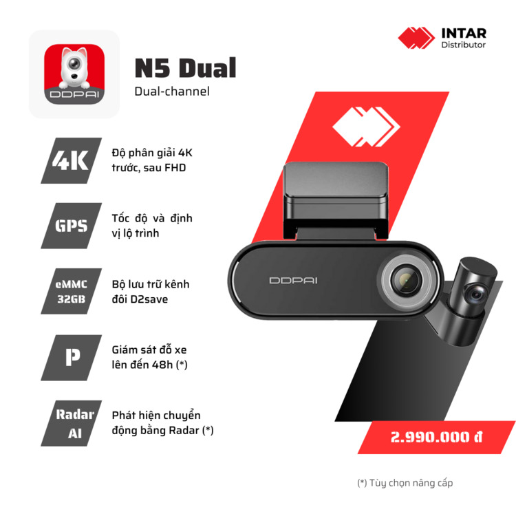 Đánh giá cam hành trình DDPai N5 Dual vừa mới ra mắt