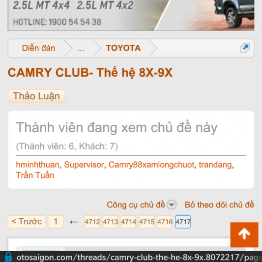 Anh em Camry 87-91 vô đây chơi