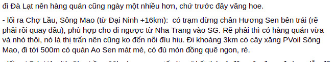 Chia sẻ, review chi tiết trạm dừng chân dọc các nút giao trên cao tốc từ TP HCM đến Nha Trang