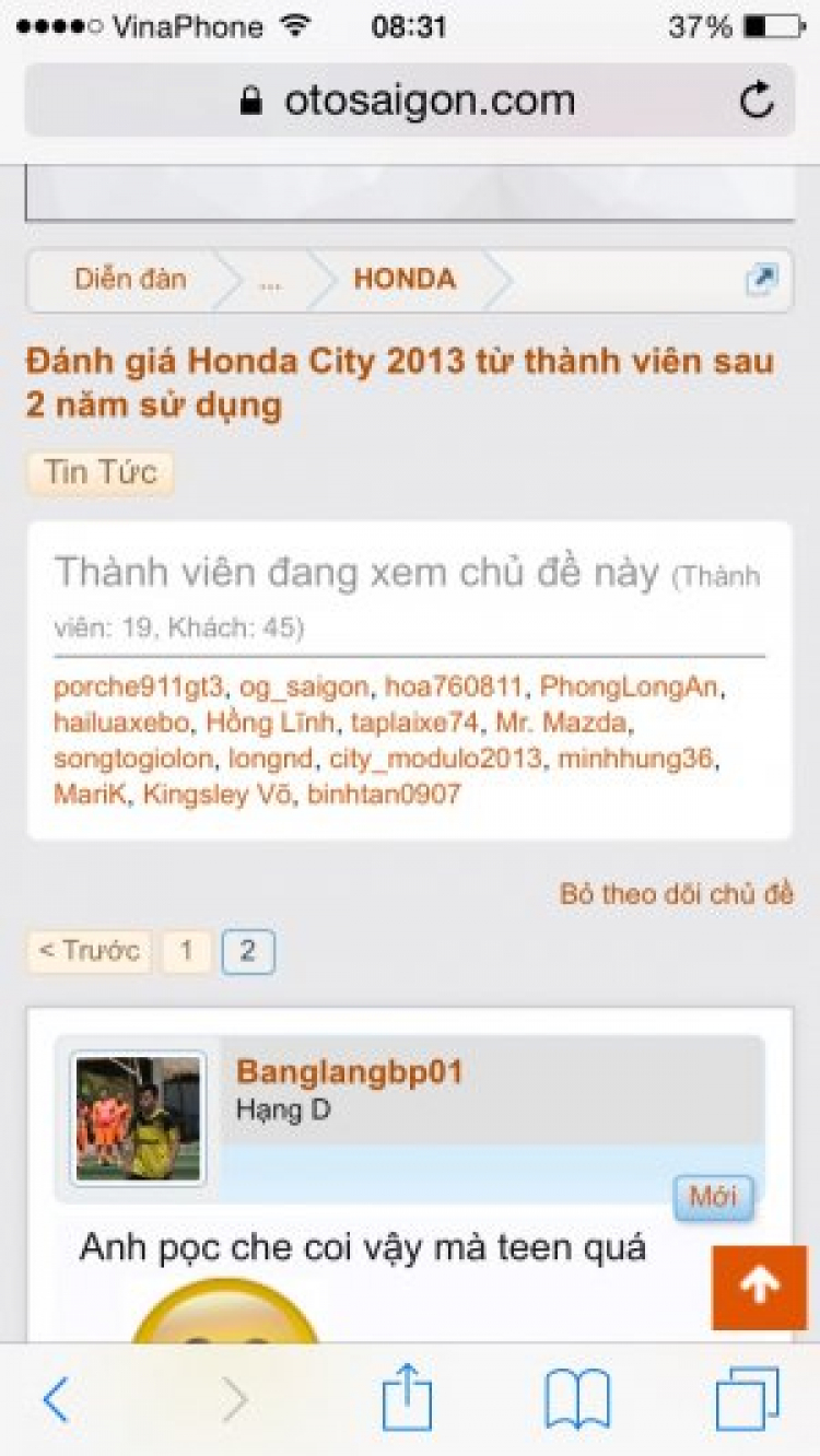 Đánh giá Honda City 2013 từ thành viên sau 2 năm sử dụng Đánh giá Honda City 2013 từ thành viên sau 2 năm sử dụng