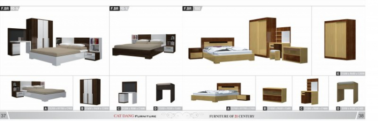Đồ gỗ nội thất gỗ MDF