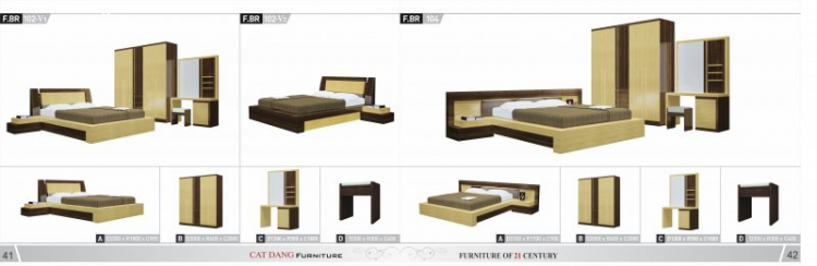 Đồ gỗ nội thất gỗ MDF