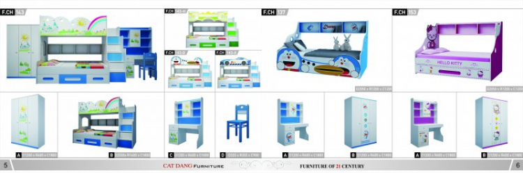 Đồ gỗ nội thất gỗ MDF