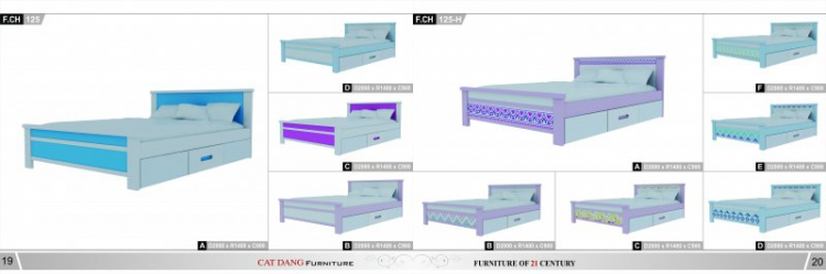 Đồ gỗ nội thất gỗ MDF