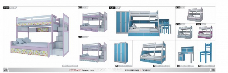 Đồ gỗ nội thất gỗ MDF