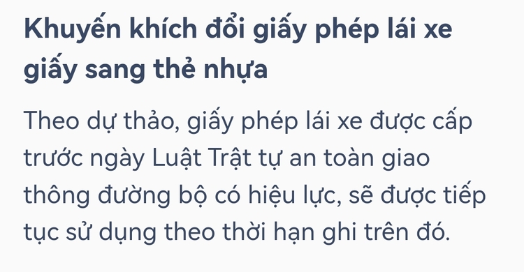 Bộ Công an đề xuất hàng loạt thay đổi về phân hạng giấy phép lái xe