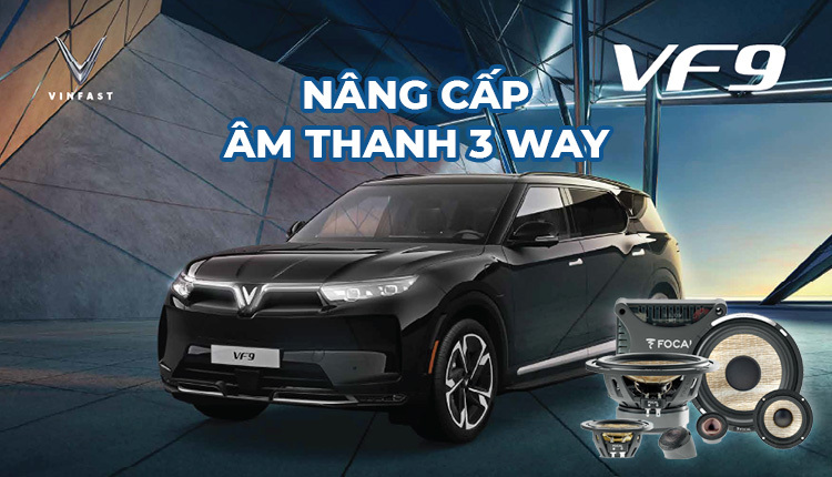 Nâng cấp âm thanh cho xe SUV điện cỡ lớn VinFast VF9 dễ hay khó?