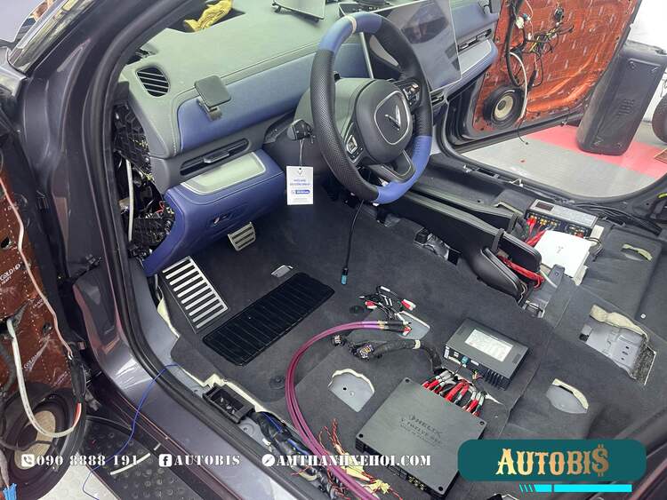 Nâng cấp âm thanh cho xe SUV điện cỡ lớn VinFast VF9 dễ hay khó?