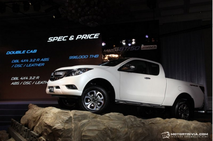 Mazda BT-50 ra mắt tại Thái Lan